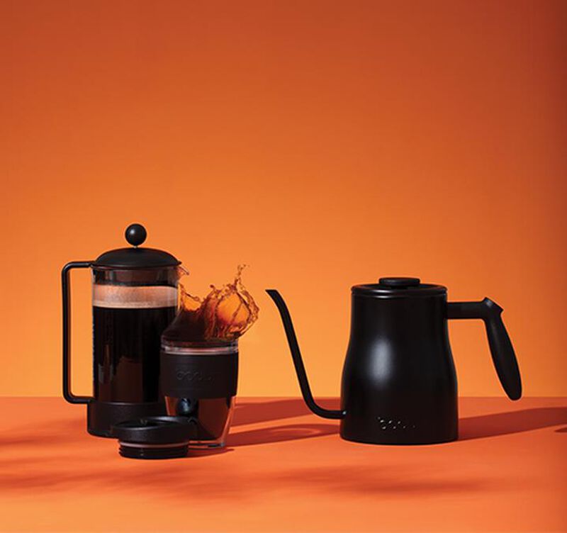 BODUM matte black traditional gooseneck kettle (all heat sources) - 1L image number 3