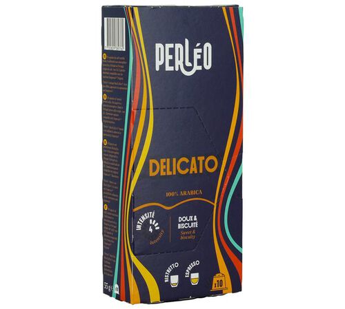 Perl&eacute;o Nespresso* Original Compatible Capsules Delicato x 10 image number 3
