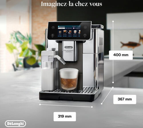 Expresso Broyeur DELONGHI Primadonna Aromatic ECAM 630.75.TSM Inox image number 1