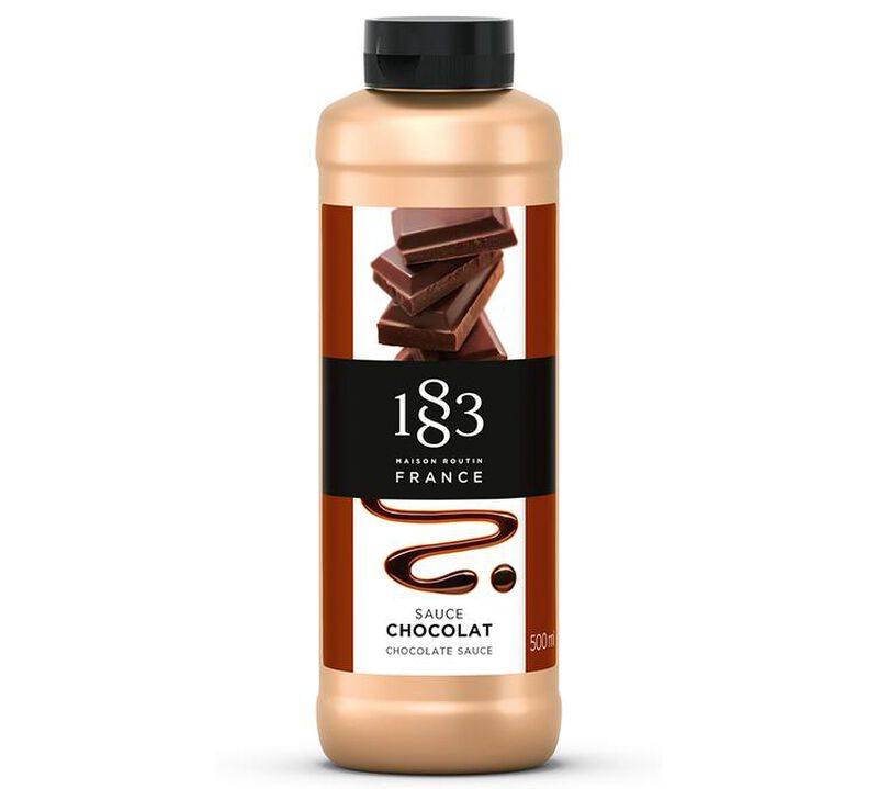 Sauce Chocolat Noisette 500 ml - 1883 ROUTIN image number 0