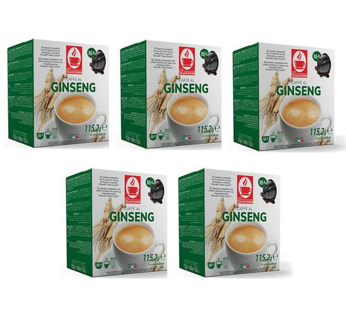 80 capsule compatibili Nescafe* Dolce Gusto* Ginseng &ndash; Caff&egrave; Bonini