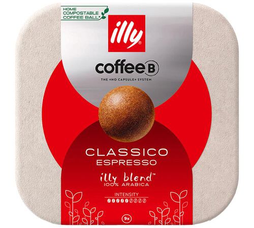 Illy - 9 capsule Coffee Balls CoffeeB - Classico - Da consumarsi entro 27/8/26