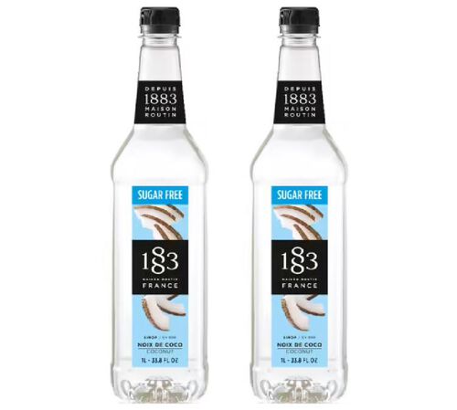 Sirop ROUTIN Noix de Coco sans sucre  2 x 1 L