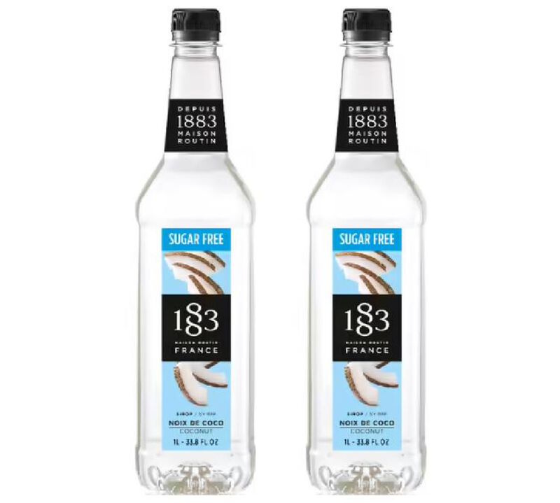 Sirop ROUTIN Noix de Coco sans sucre  2 x 1 L image number 0