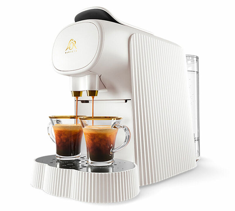 PHILIPS Machine &agrave; caf&eacute; Barista Alessi LM9012/08 Blanche + 50 capsules L'OR Espresso Delizioso OFFERTES image number 2