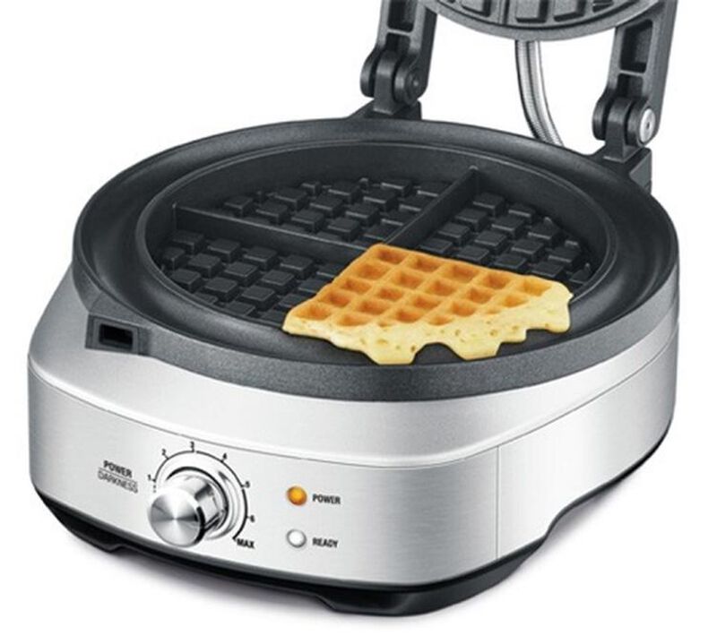 Gaufrier - The No-Mess Waffle, Acier Inoxydable - Sage image number 2