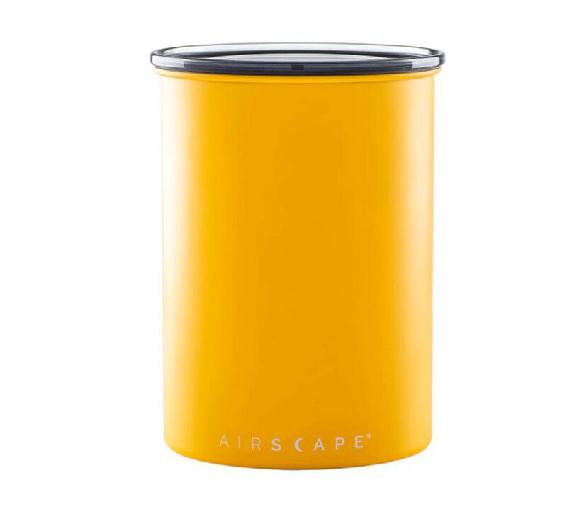 Airscape Yellow Coffee Storage Container - 500g image number 0