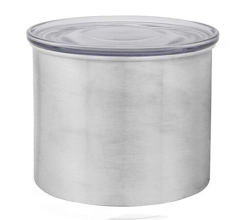 Bo&icirc;te conservatrice inox Argent avec vide d'air 250 gr - Airscape image number 2