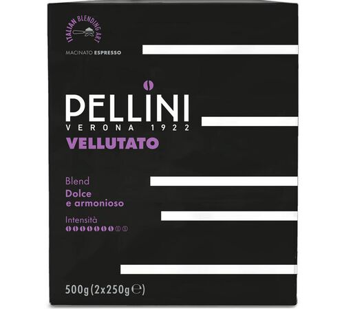 Pellini Ground Coffee Vellutato - 2 x 250g