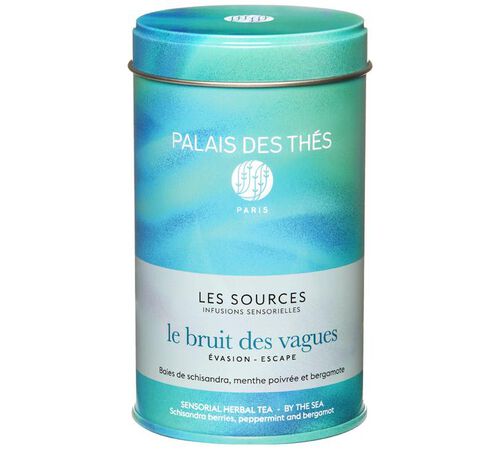 Bo&icirc;te d'Infusion Le bruit des Vagues Bio - Vrac 90 g - PALAIS DES TH&Eacute;S