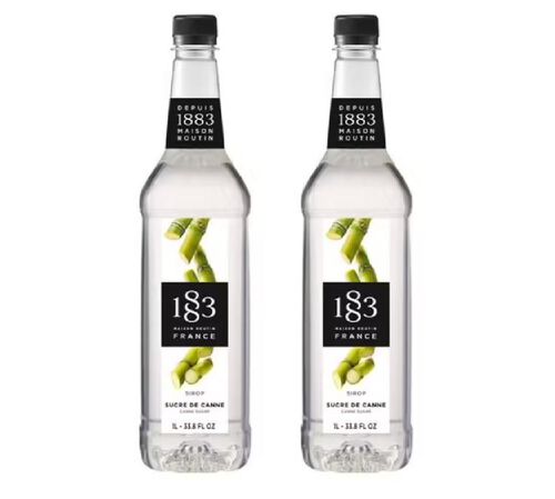 Sirop 1883 Routin Sucre de Canne - Bouteille Plastique - 2 x 1 L