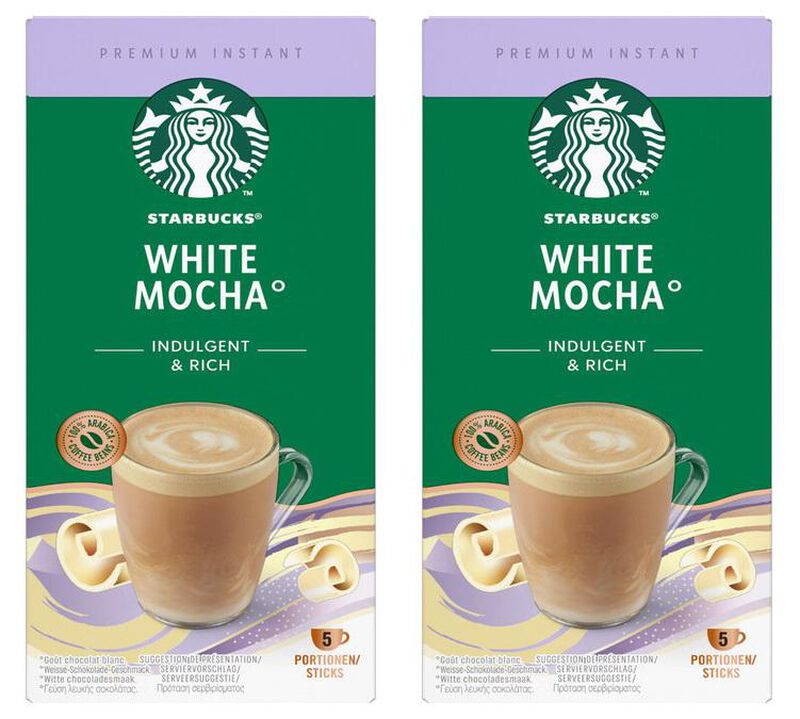 Starbucks - Caff&egrave; solubile White Mocha 10 bustine image number 0