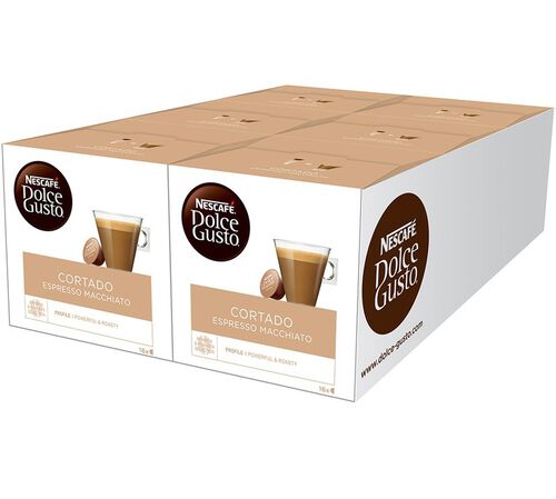 Nescafe* Dolce Gusto* pods Cortado Espresso Macchiato x 96 coffee pods
