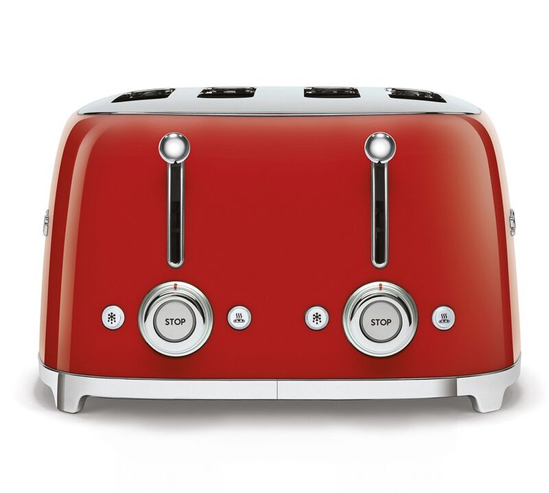 Toaster Smeg TSF03RDEU 4 tranches Rouge image number 2