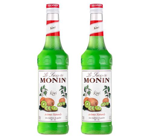 Lot de 2 Sirops Monin - Kiwi - 2 x 70 cl