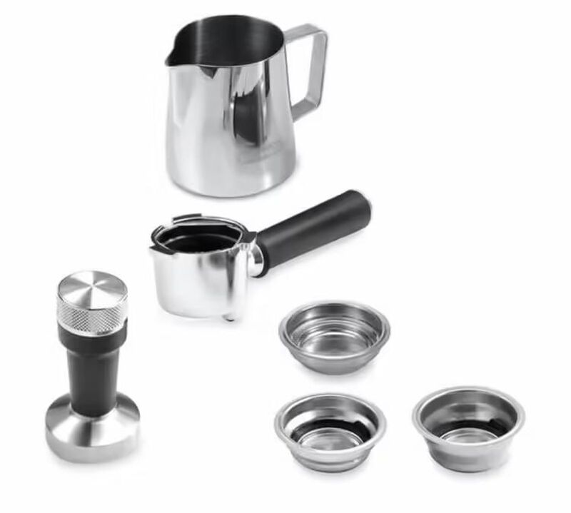 Machine expresso DELONGHI Dedica Arte EC885.M Metal buse vapeur LatteArt + Pack Barista image number 1