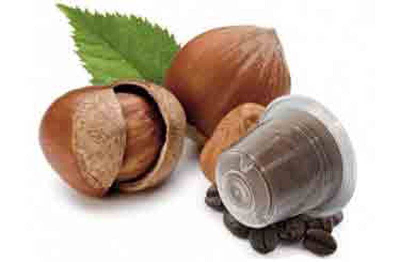 Caff&egrave; Bonini Hazelnut-flavoured coffee Nepresso&reg; compatible pods x 50 image number 1
