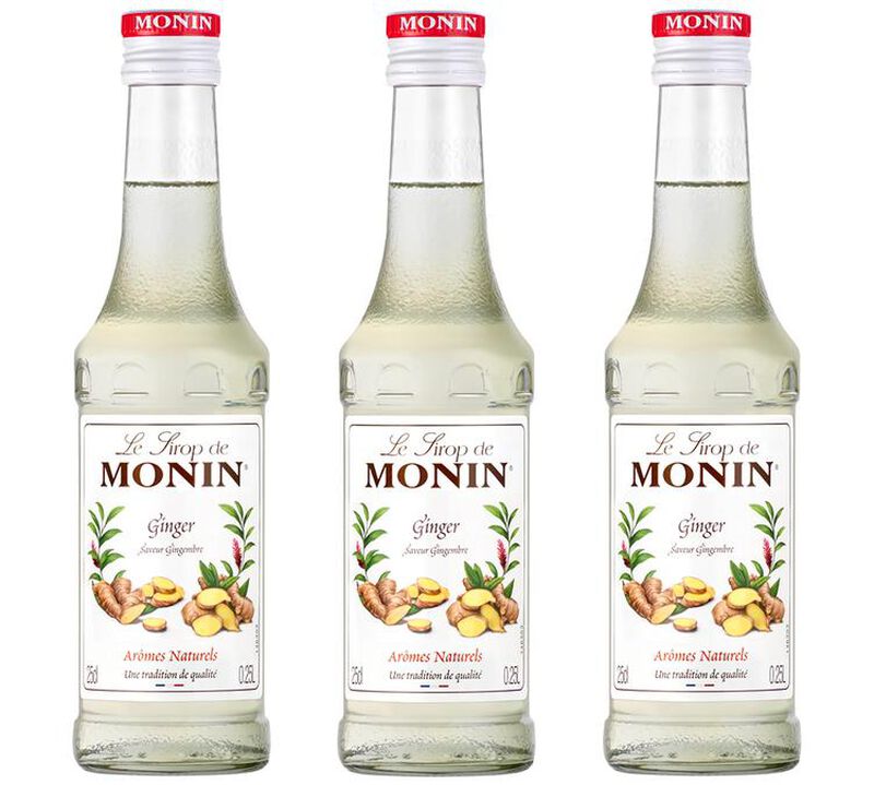 Lot de Sirops Gingembre - 3 x 70cl - MONIN image number 0