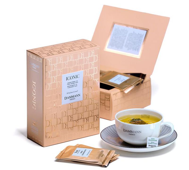 Iconic Tea Assortment Gift Set - 5 x 4 tea bags - DAMMANN FR&Egrave;RES image number 2