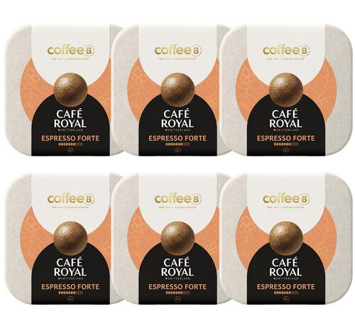 Coffee Balls Espresso Forte by Caf&eacute; Royal Coffee B Compatible x 54