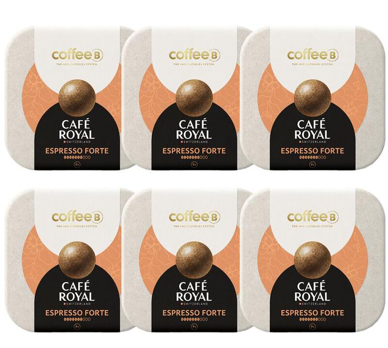 Caf&eacute; Royal - 54 capsule Coffee Balls CoffeeB - Espresso Forte image number 0