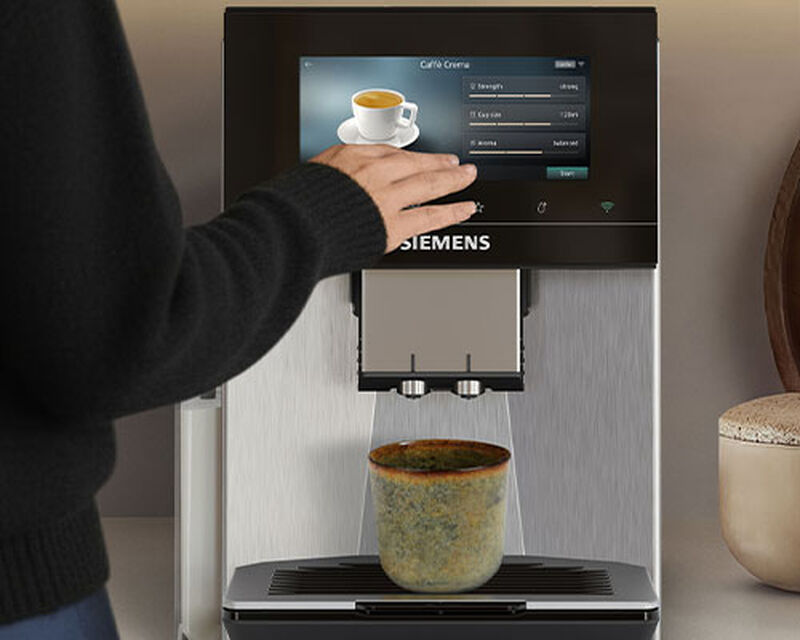 Expresso Broyeur SIEMENS EQ.900 TQ923E83 Inox image number 14