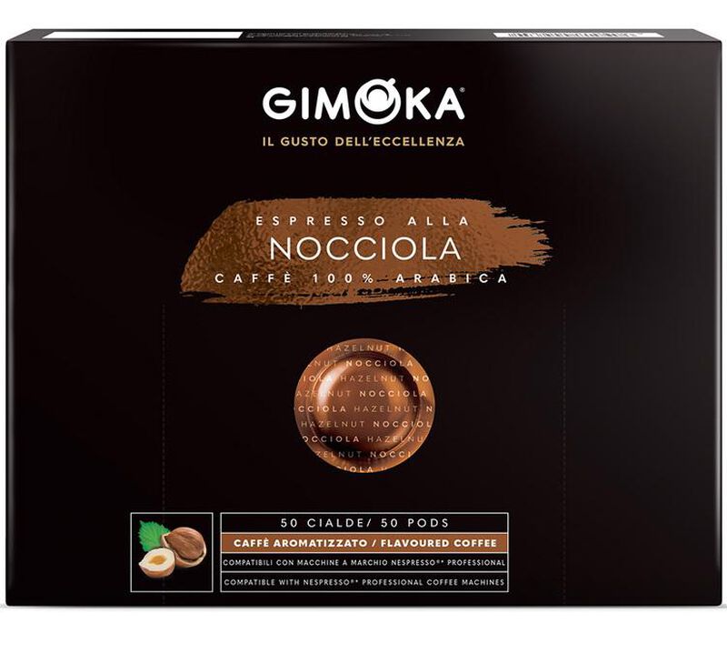 50 capsules compatibles Nespresso* Pro Noisette &ndash; GIMOKA image number 0