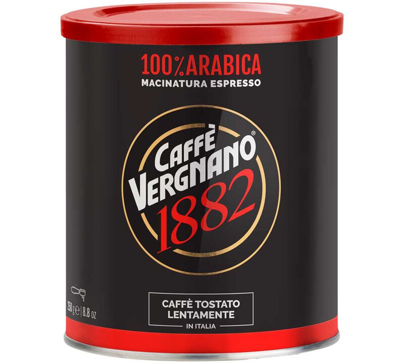 Caff&egrave; Vergnano - Caff&egrave; macinato 100% Arabica 250 g image number 0