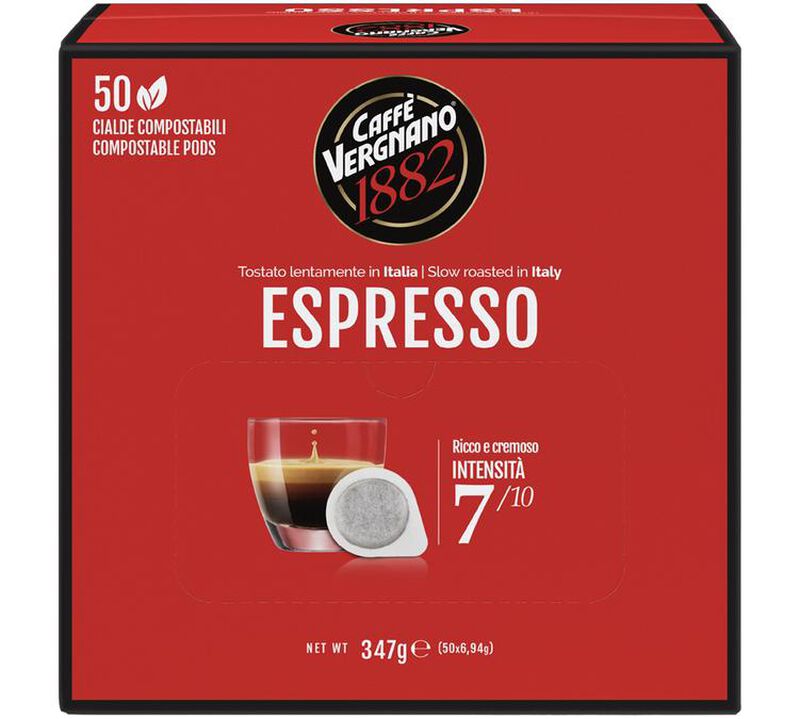 50 ESE Pods Espresso - Caff&egrave; Vergnano image number 0
