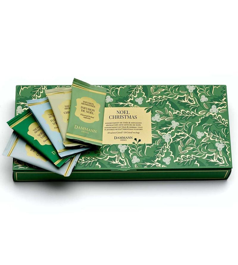 Dammann Fr&egrave;res Christmas Blends Gift Set - 20 Cristal&reg; sachets image number 0