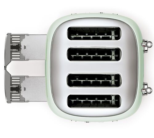 Grille-pain TSF03PGEU 4 tranches Vert d'Eau - SMEG image number 4