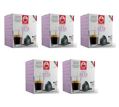 80 capsules compatibles Nescaf&eacute;* Dolce Gusto* Espresso Seta &ndash; CAFFE BONINI