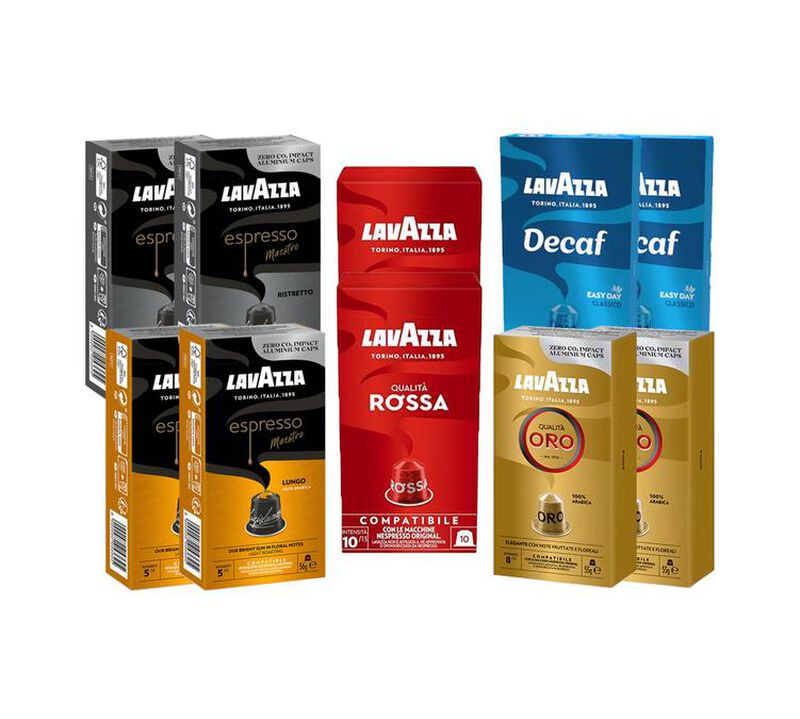 Lavazza Variety Pack Nespresso* Original Compatible Pods x 100 image number 0