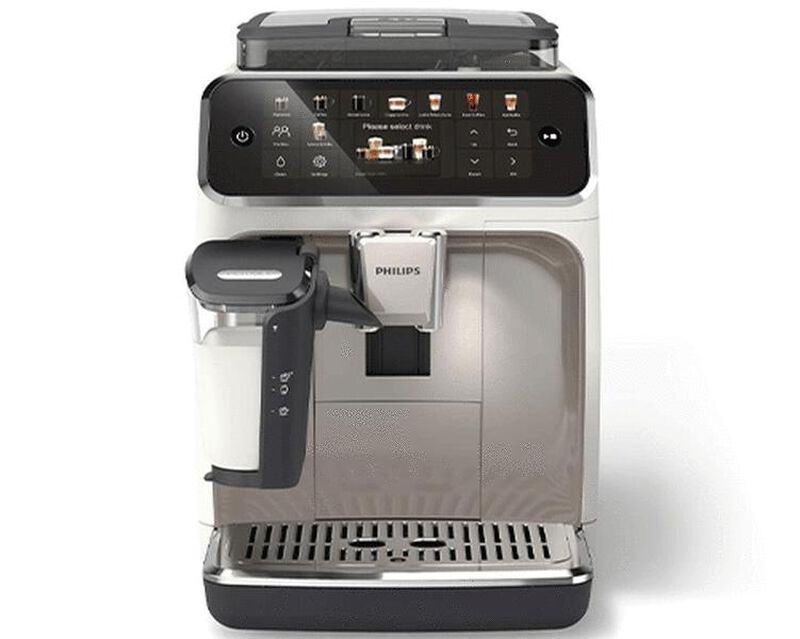 Philips - Macchina da caff&egrave; espresso automatica - SilentBrew EP5543/90 LatteGo - Bianca image number 1