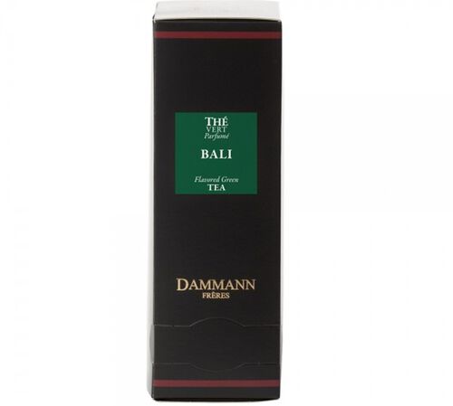 Bali Green Tea - 24 Cristal&reg; sachets - Dammann Fr&egrave;res