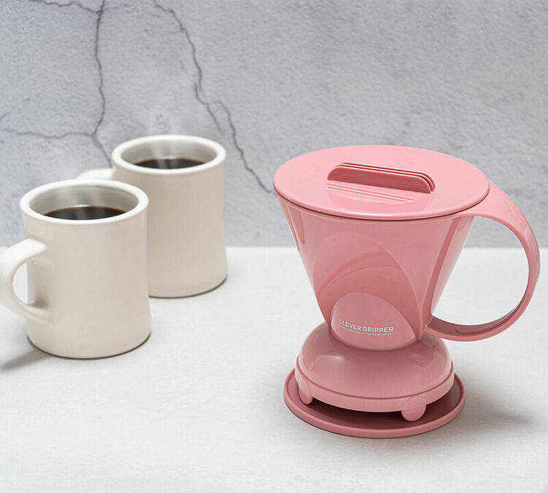 Clever Dripper Start/Stop in Pink - 4 cups image number 1