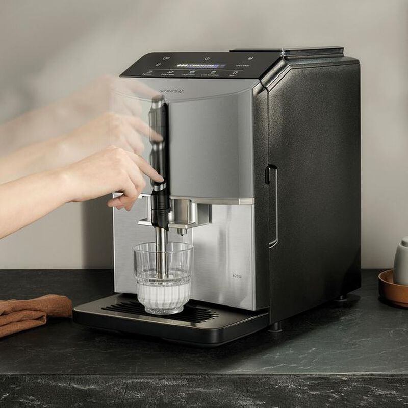 Expresso Broyeur SIEMENS EQ300 - TF305E04 Inox et Titane m&eacute;tallis&eacute; image number 3