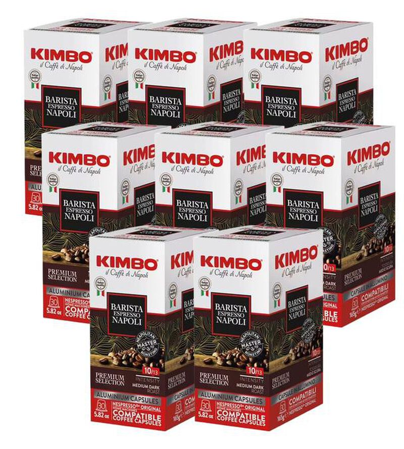240 capsule compatibili Nespresso* Original Espresso Barista Napoli &ndash; Kimbo image number 0