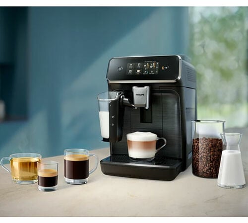 Machine &agrave; espresso automatique - S&eacute;ries 2300 - LatteGo / Noir Panth&egrave;re - PHILIPS - Bon &eacute;tat image number 2