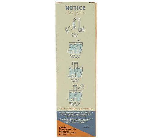 ARFIZE - Filtro Acqua compatibile con Krups - ACF-11C image number 2