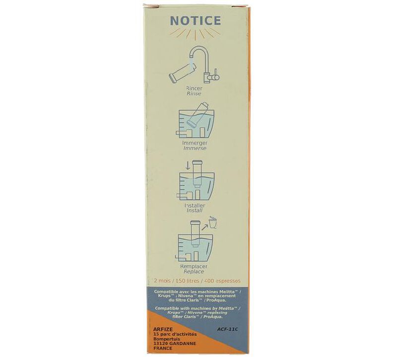 Arfize - ACF-11C - Water Filter for Krups image number 2