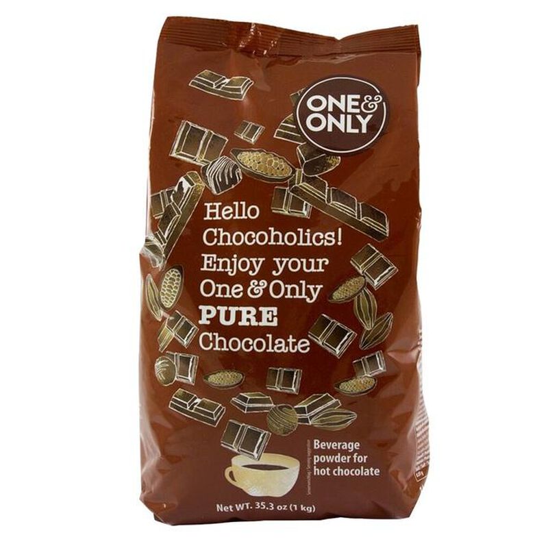 One&Only "Pure Chocolate" powder with 32% cocoa - 1kg image number 0