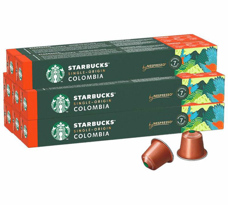 80 Nespresso* Original Compatible Capsules Colombia &ndash; STARBUCKS image number 0