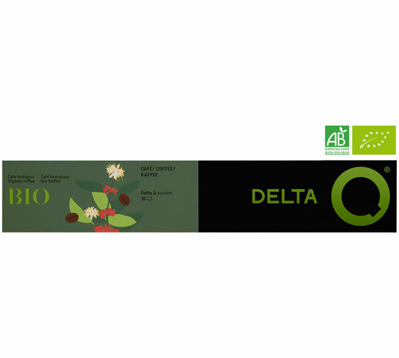 DeltaQ Bio UTZ organic x 10 coffee capsules image number 3