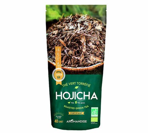 Th&eacute; Vert Bancha Hojicha Bio - Vrac 40 g - AROMANDISE