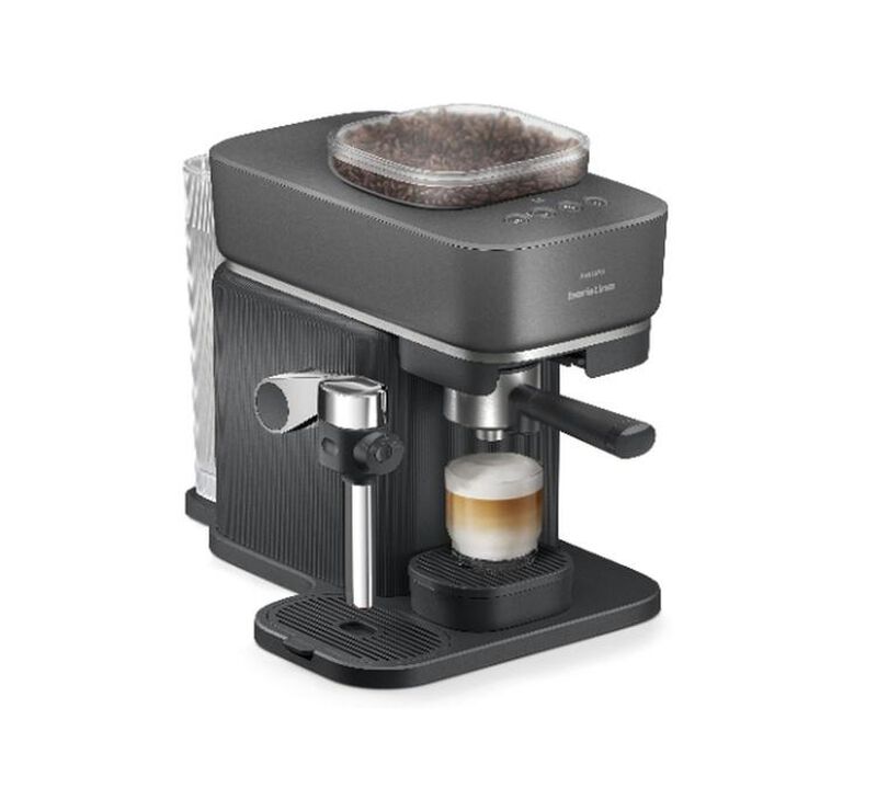 Machine expresso broyeur PHILIPS Baristina Latte BAR400/60 Noire image number 1