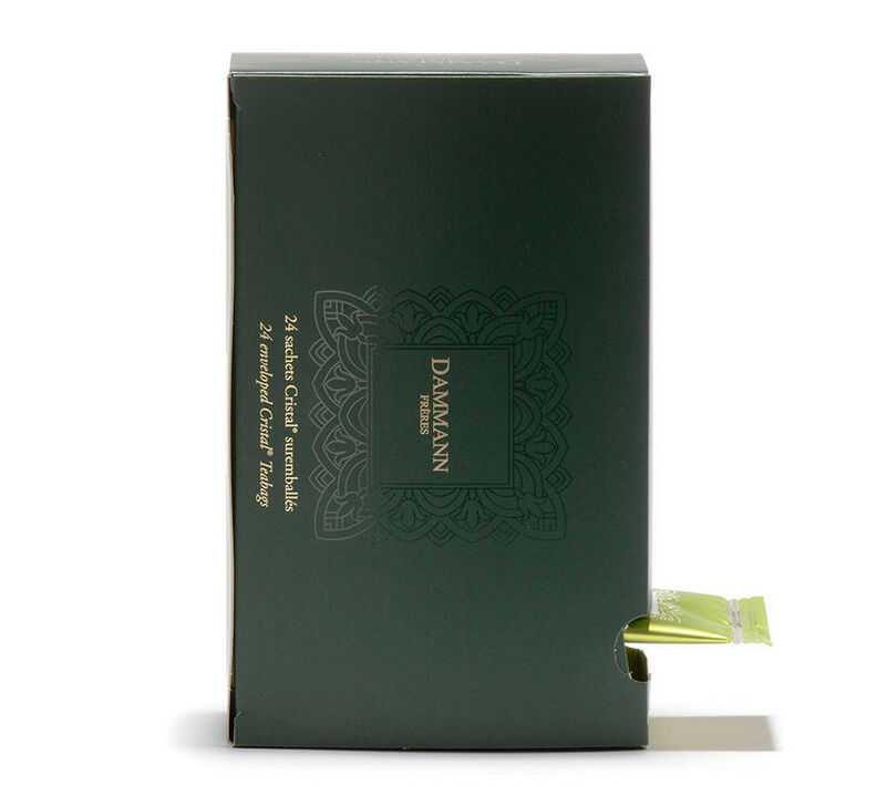 Tisane des Merveilles herbal tea - 24 Cristal&reg; sachets - Dammann Fr&egrave;res image number 2