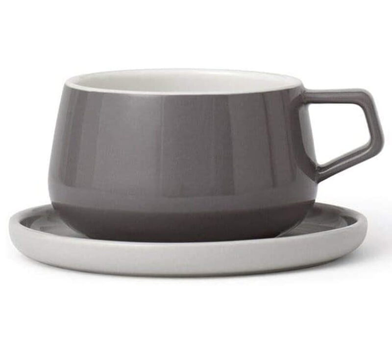 Mug et sous tasse en porcelaine -  Storm - 25 cl - Viva Scandinavia image number 0