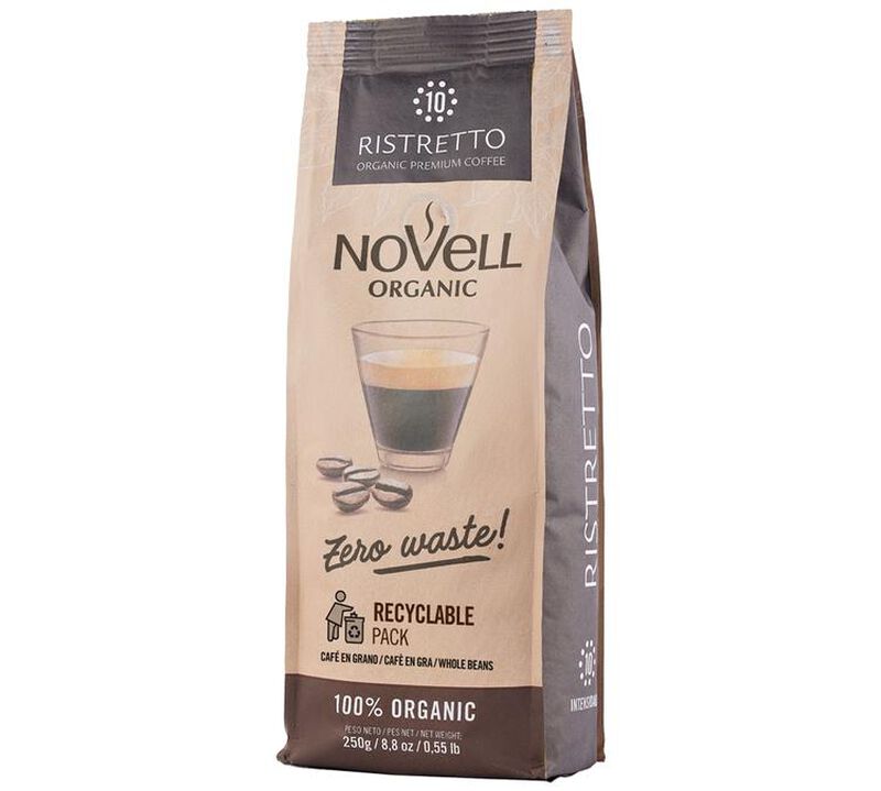 Novell - Caff&egrave; in grani Bio Ristretto 250 g image number 0