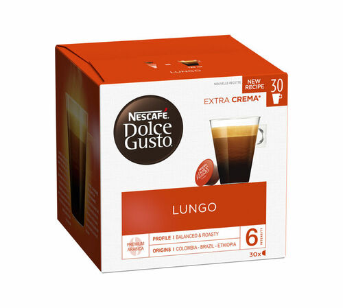30 capsules Lungo - Nescaf&eacute;* DOLCE GUSTO*